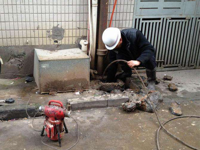 房县疏通下水道-洗菜池疏通